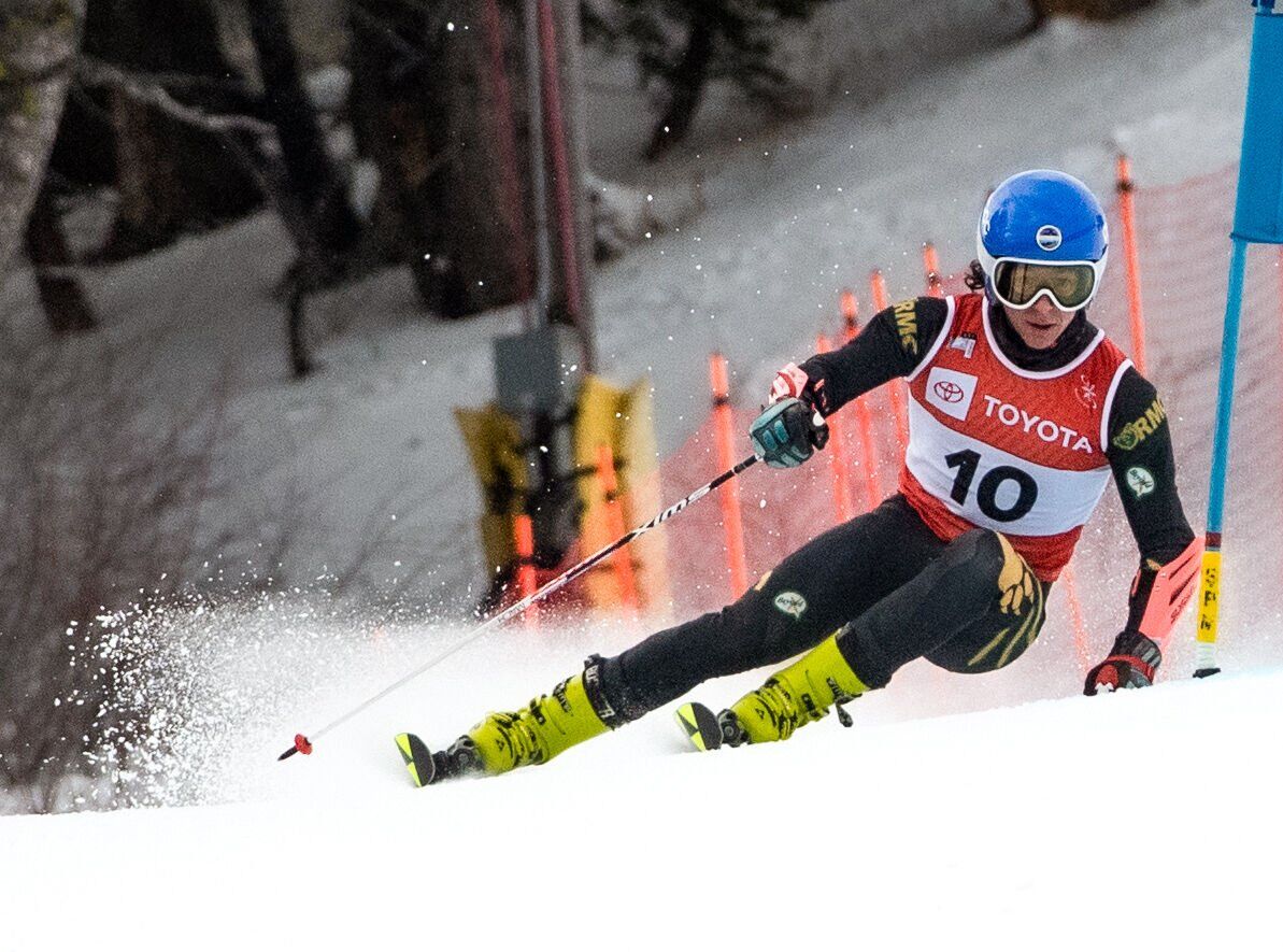 Rocky Mountain College Ski competes at Predator Cup at Bridger Bowl